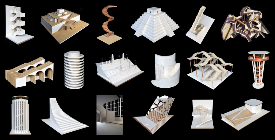 Modelle der Studierenden Stairways to ...